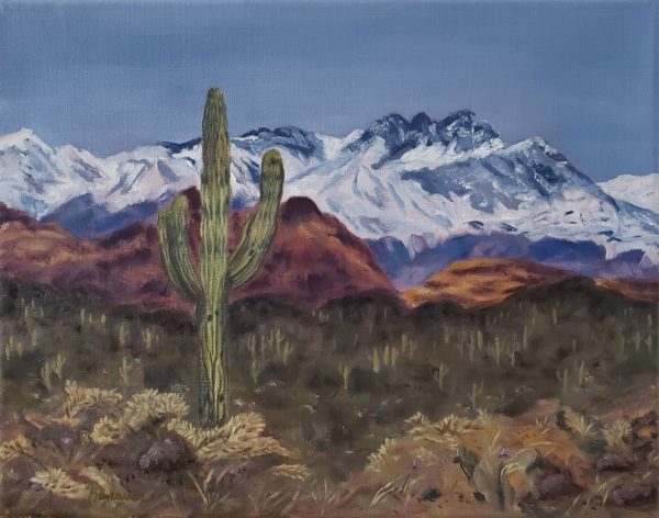 Arizona desert painting